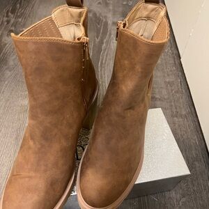 Brown Ankle Boots